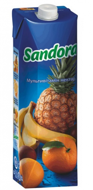 Нектар Sandora 0,95л Мультивітамін