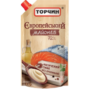 Майонез Торчин д/п 72% 300г Європейський