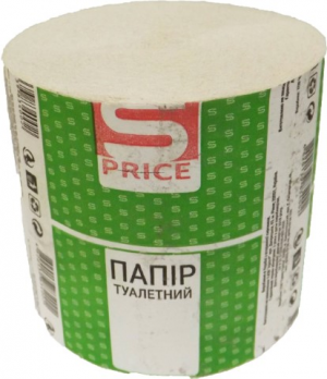 Папір туалетний S-Price d. 100