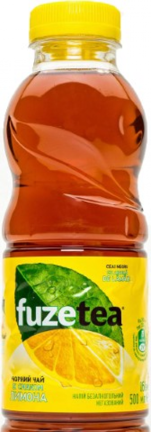 Чай хол Fuzetea 0,5л чорн Лимон