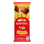 Шоколад Корона 85г Молочний горіх