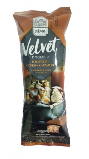 Морозиво Лімо 80г Velvet Солена карамель