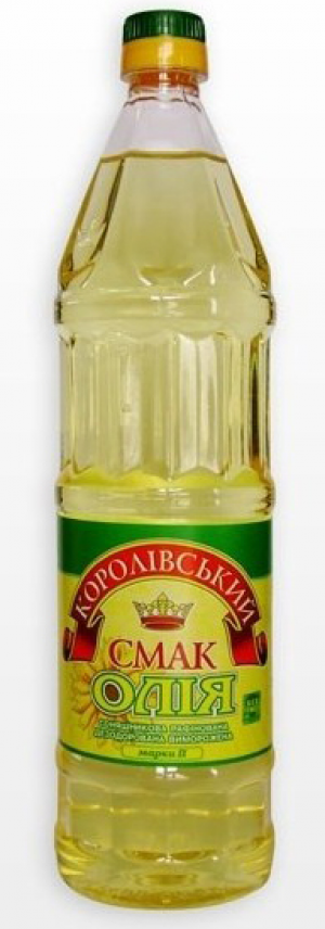 Олія Королівський смак 1л рафінована