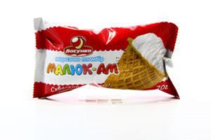 Морозиво Ласунка 80г Малюк-Ам пл цук/ст