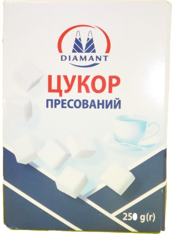 Цукор Діамант 250г рафінад