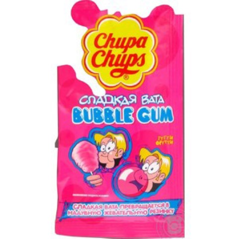 Жув гумка Chupa Chups 11г Бабл Сол Вата