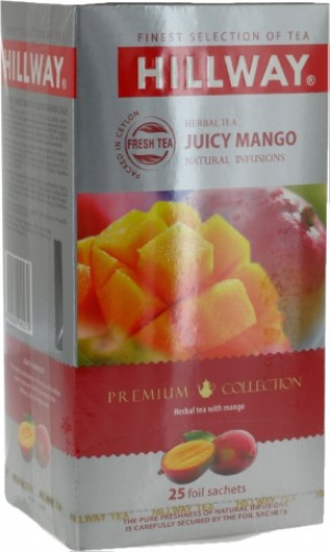 Чай Хілвей трав 25шт*1,5г Манго