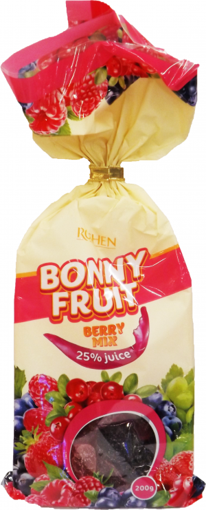 Цукерки жув  ROSHEN 200г BonnyFruit Яг