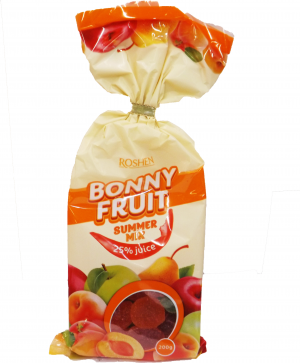 Цукерки жув  ROSHEN 200г BonnyFruit Літн