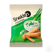 Сухарики Snekkin 70г Пшен-житні Смет/зел