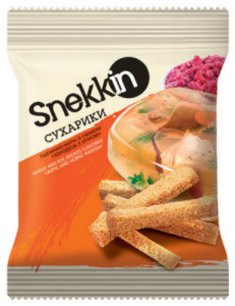Сухарики Snekkin 70г Пшен-житні Холод/хр