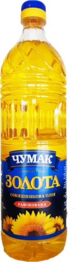 Олія Чумак 900мл Золота рафінована