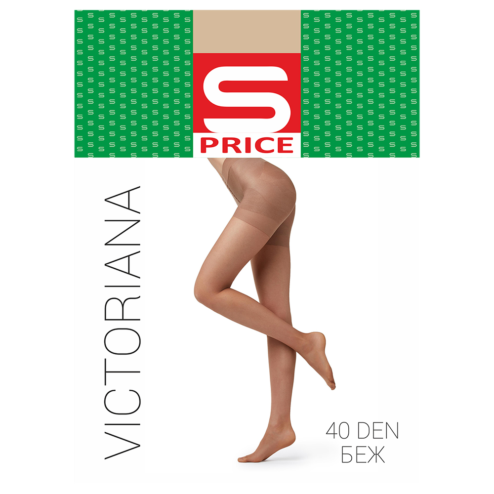 Колготи S-Price 40d  Victoriana 2Беж