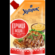 Гірчиця Хуторок 130г Міцна дой пак