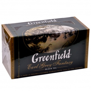 Чай Greenfield чорн 25шт*2г Ерл Грей Фе