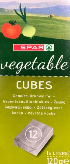 Бульйон SPAR 120г Овочевий