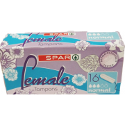 Тампони SPAR 16шт Normal