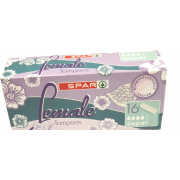 Тампони SPAR 16шт Super
