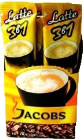 Напій кавовий Jacobs 3в1 13г Лате