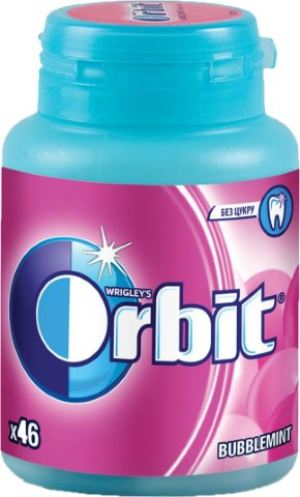 Жув гумка Orbit 64г Bottle Bubblemint