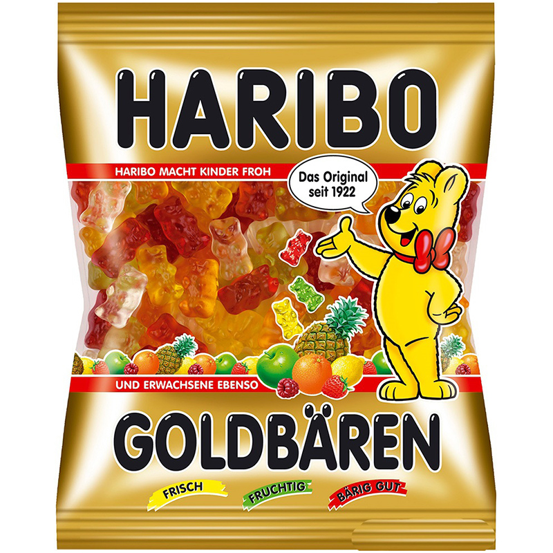 Цукерки Haribo 80г Золоті ведмеді