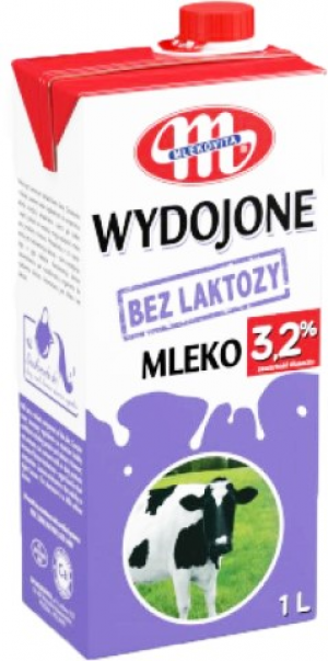 Молоко Mlekovita 3,2% 1л Mleko