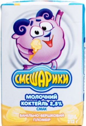 Коктейль мол Paw Patrol 2,5% 212г Ваніль