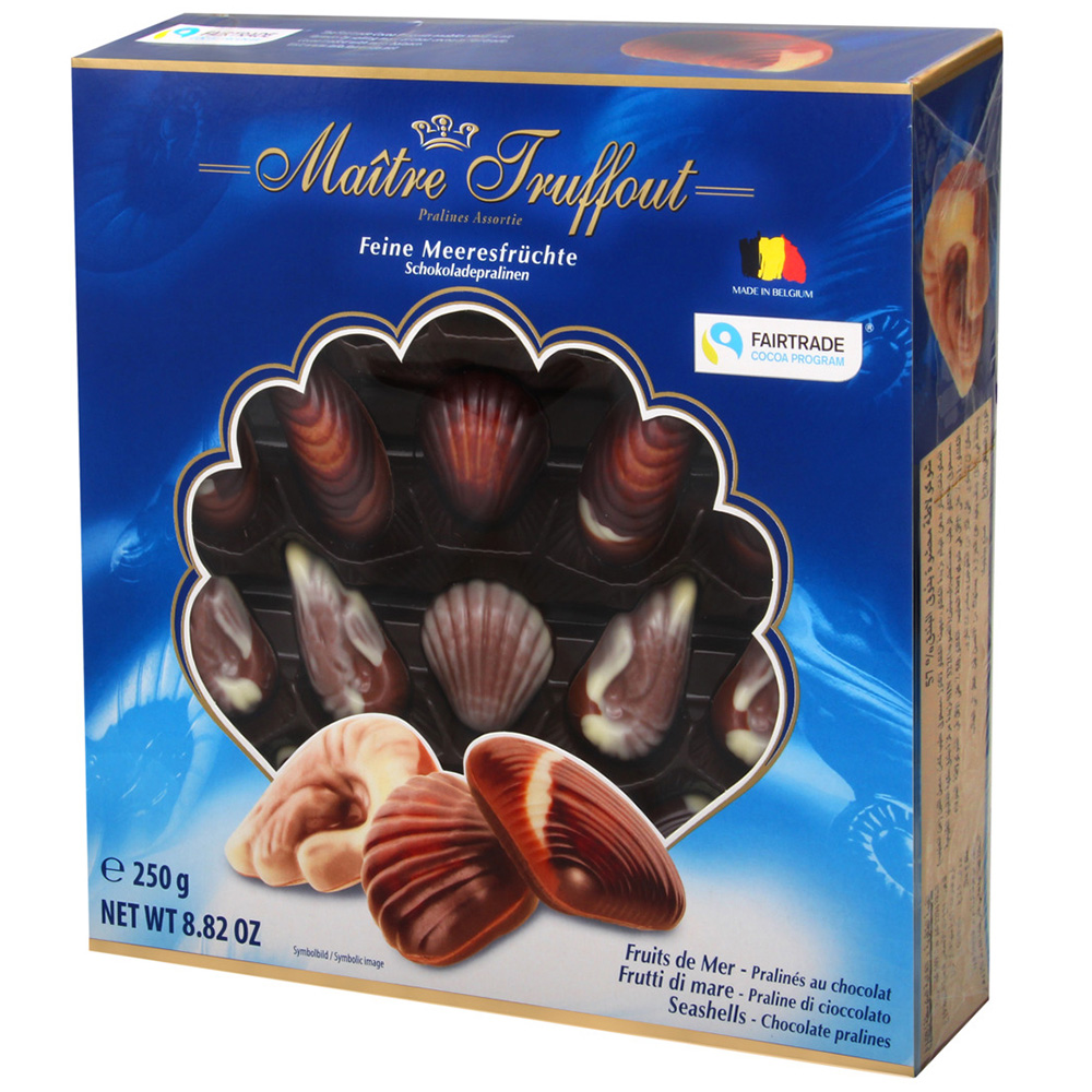 Цук MaitreTruffout 250г SeaShells голубі