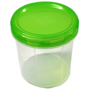 Ємкість 0,3л Кругла з кришкою 67