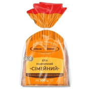 Хліб КиївХліб300гСімейний пшен полов різ