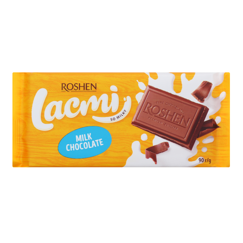 Шоколад ROSHEN 90г Lacmi So Milky молоч