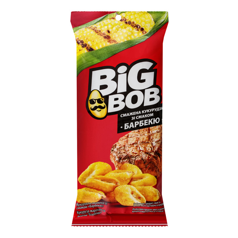Кукурудза смажена Big Bob 60г Барбекю