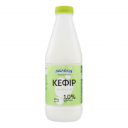 Кефір Молокія 1% 870г питний пляшка