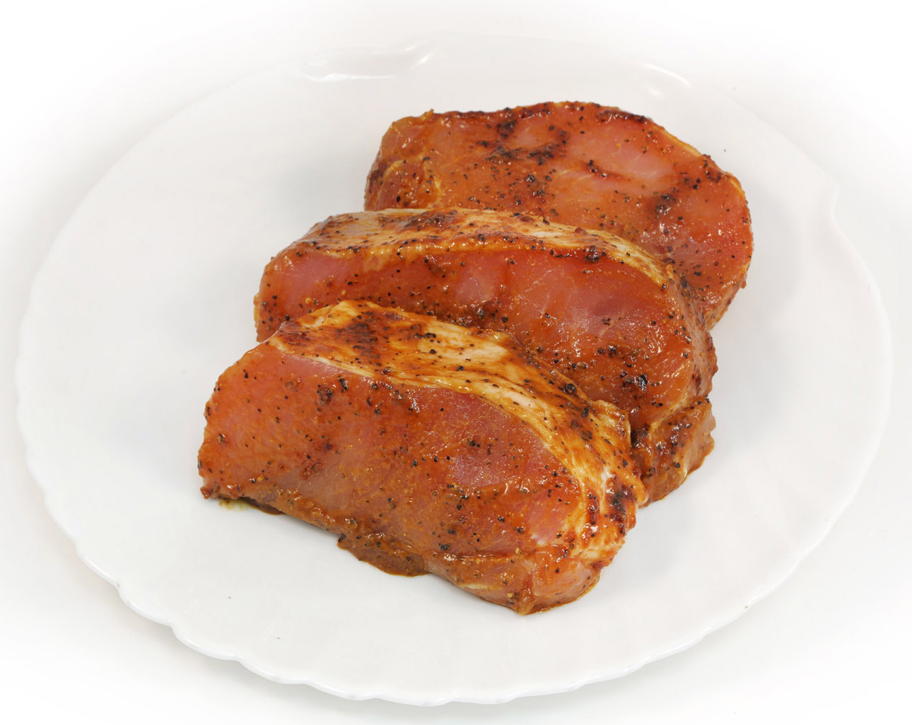 Стейк кор свин в Маринад Блек ох н/ф ваг