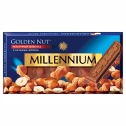 Шоколад Millennium 100г Голд Мол горіхи