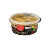 Огірки солоні 500г/300г Чудова  Марка