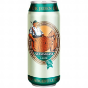 Пиво Stammgast 0,5л Lager 5% ж/б