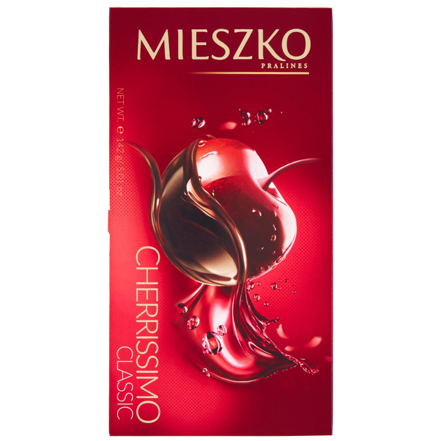 Цукерки Mieszko 142г Вишн заспир в шокол