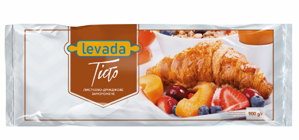 Тісто Левада 900г листково дріжджове