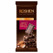 Шоколад ROSHEN 85г Чорний Chopped Almond