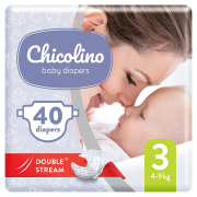 Підгузники Chicolino 40шт 3 (4-9кг)