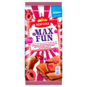 Шоколад Корона 150г Max Fun Виш марм кар