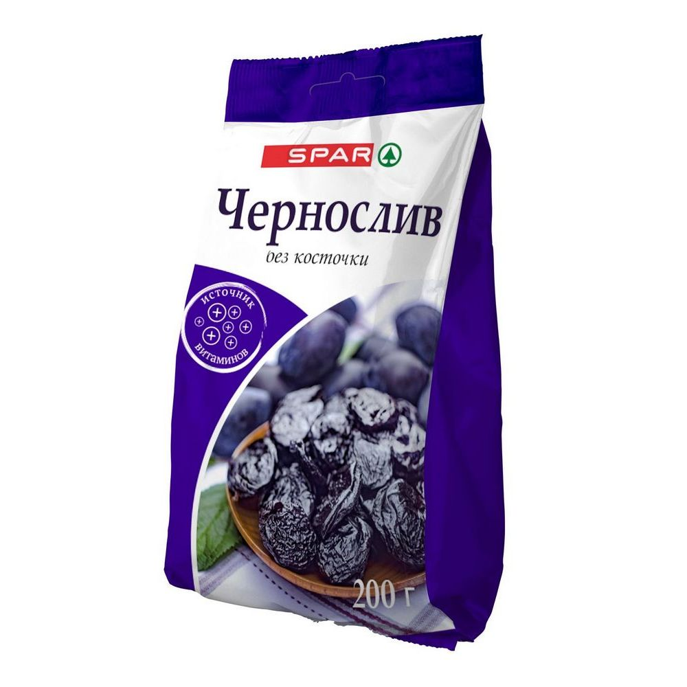 Сухофрукти SPAR 200г Чорнослив сушений