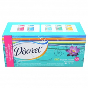 Прокладки Discreet щд 60шт мультифор ліл