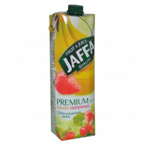 Нектар Джаффа 0,95л Бананово-полуничний