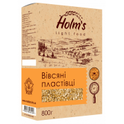 Пластівці Holms 800г вівсяні коробка