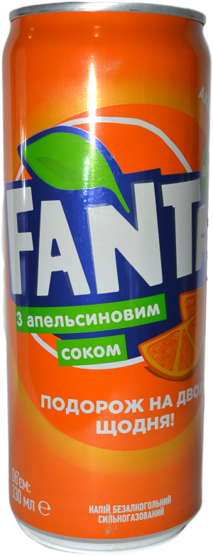 Напій Фанта 0,33л Апельсин ж/б