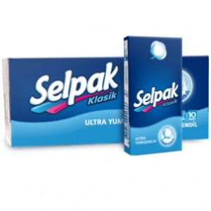 Хуст кишенькова Selpak 10шт стандарт